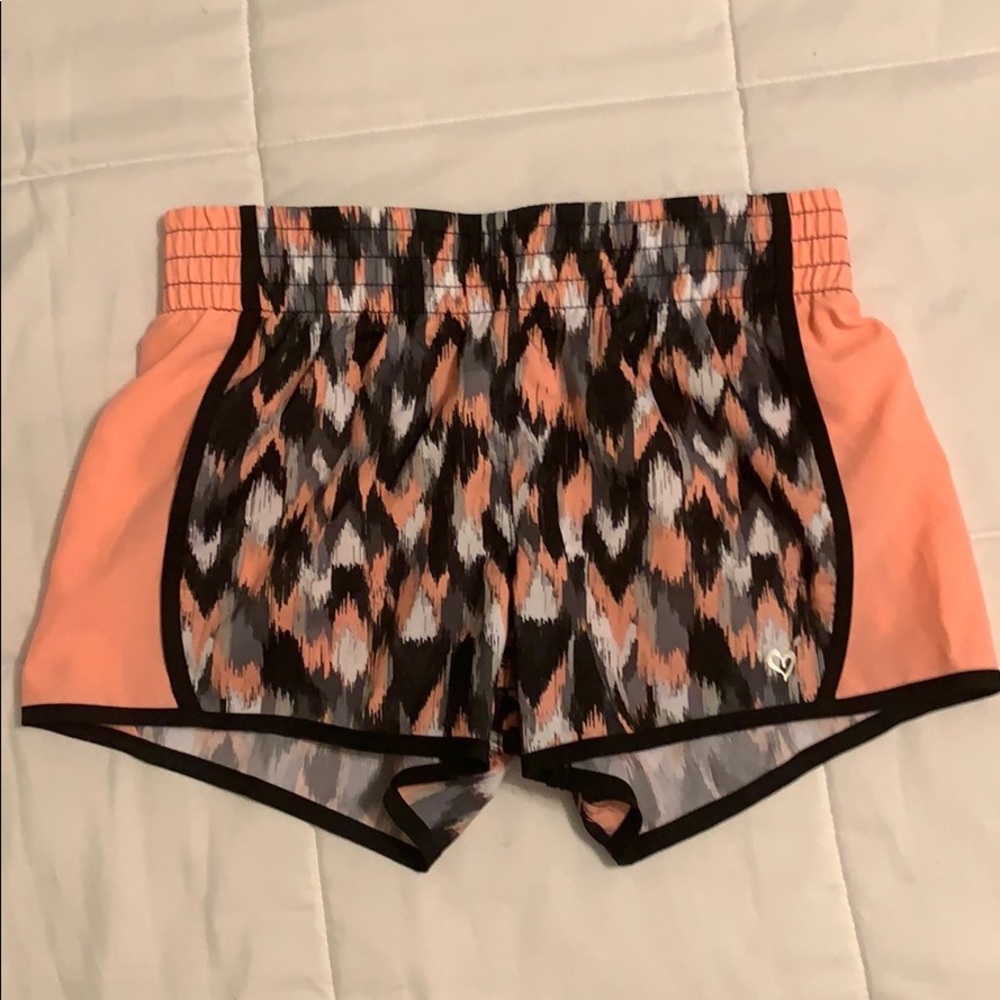 Justice Running shorts!